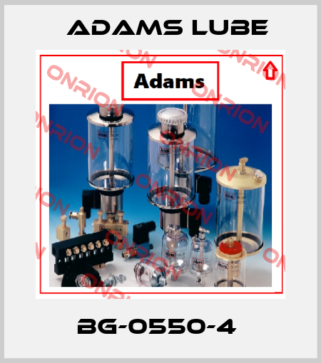 BG-0550-4  Adams Lube
