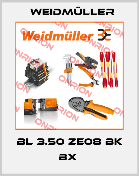 BL 3.50 ZE08 BK BX  Weidmüller