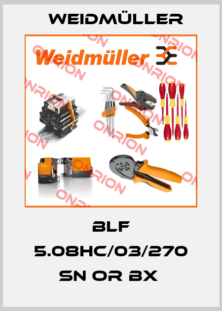 BLF 5.08HC/03/270 SN OR BX  Weidmüller