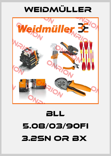 BLL 5.08/03/90FI 3.2SN OR BX  Weidmüller