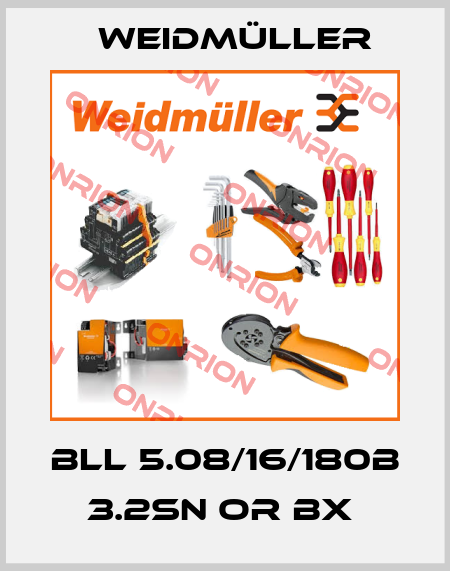 BLL 5.08/16/180B 3.2SN OR BX  Weidmüller