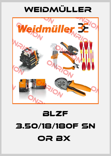 BLZF 3.50/18/180F SN OR BX  Weidmüller