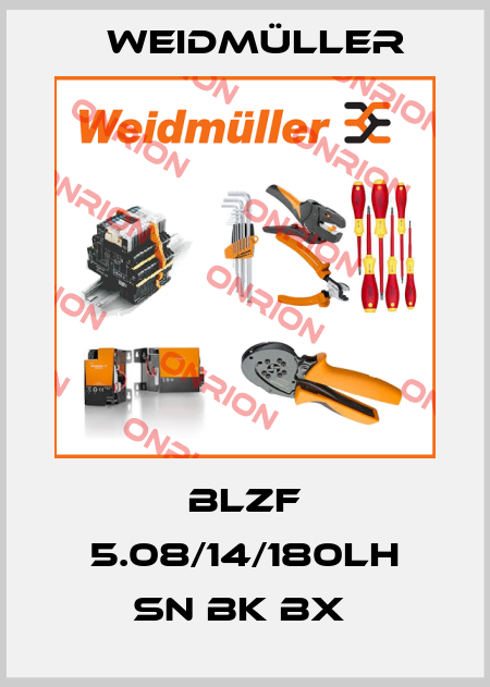 BLZF 5.08/14/180LH SN BK BX  Weidmüller
