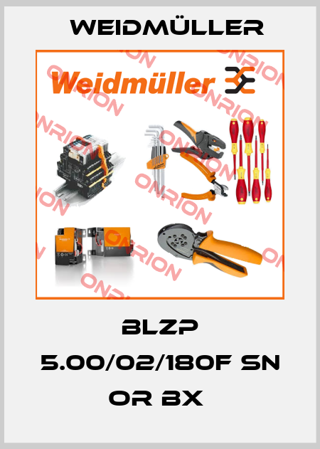 BLZP 5.00/02/180F SN OR BX  Weidmüller