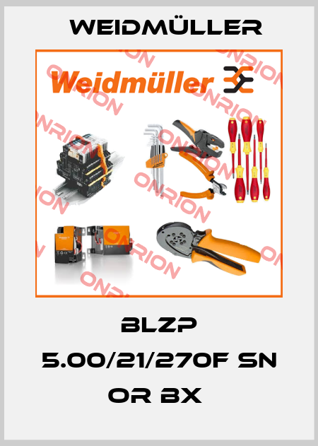 BLZP 5.00/21/270F SN OR BX  Weidmüller