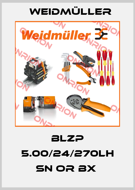 BLZP 5.00/24/270LH SN OR BX  Weidmüller