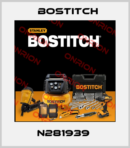 N281939  Bostitch