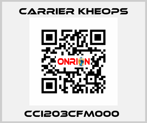 CCI203CFM000  Carrier Kheops