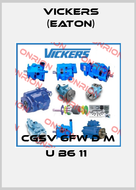 CG5V 6FW D M U B6 11  Vickers (Eaton)