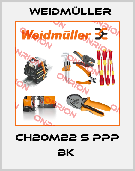 CH20M22 S PPP BK  Weidmüller