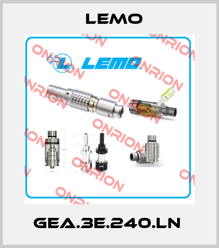 GEA.3E.240.LN  Lemo