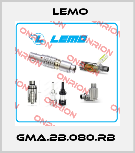 GMA.2B.080.RB  Lemo