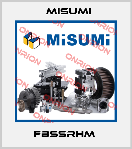 FBSSRHM  Misumi