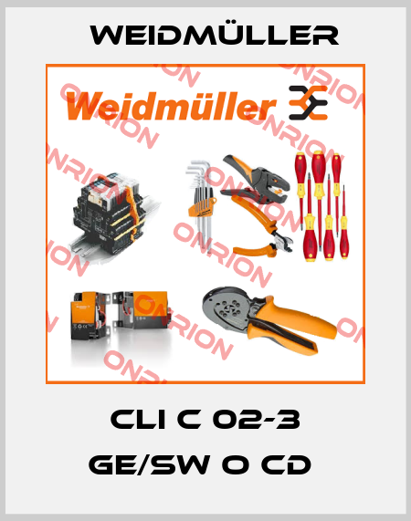 CLI C 02-3 GE/SW O CD  Weidmüller
