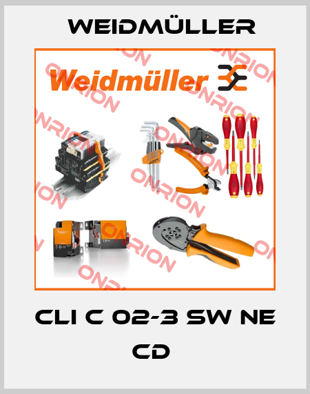 CLI C 02-3 SW NE CD  Weidmüller