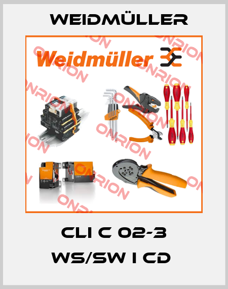 CLI C 02-3 WS/SW I CD  Weidmüller