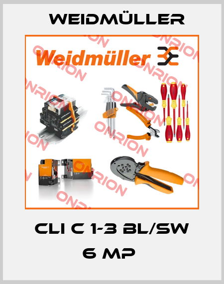 CLI C 1-3 BL/SW 6 MP  Weidmüller