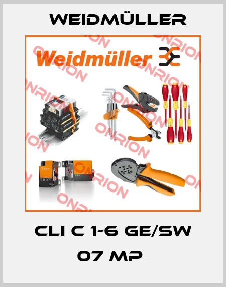 CLI C 1-6 GE/SW 07 MP  Weidmüller