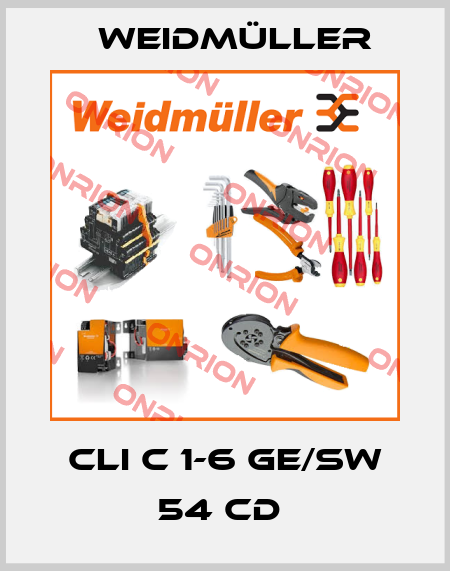 CLI C 1-6 GE/SW 54 CD  Weidmüller