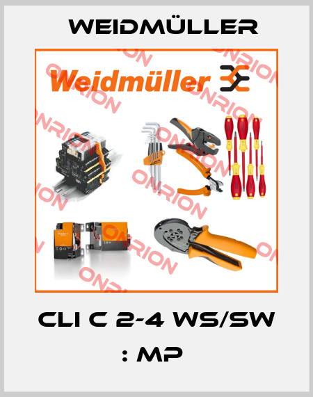 CLI C 2-4 WS/SW : MP  Weidmüller