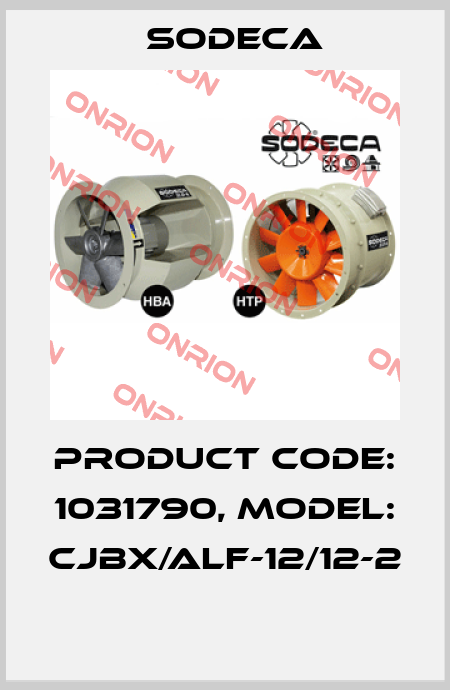 Product Code: 1031790, Model: CJBX/ALF-12/12-2  Sodeca