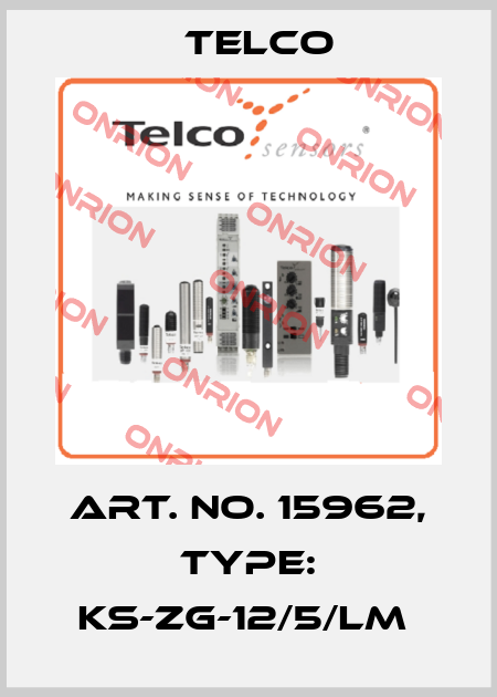 Art. No. 15962, Type: KS-ZG-12/5/LM  Telco