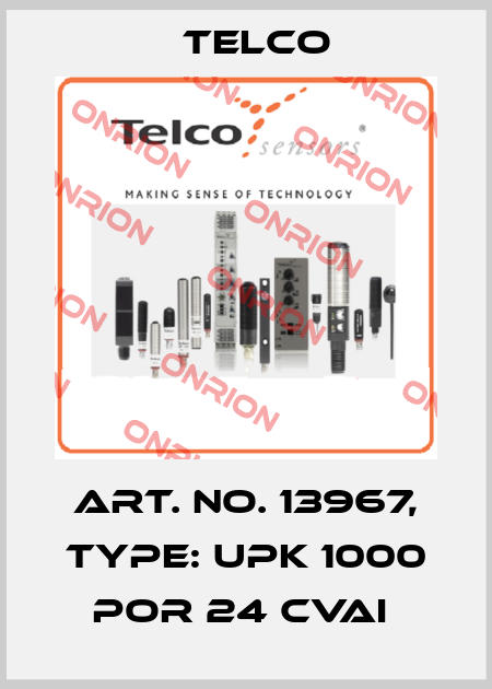 Art. No. 13967, Type: UPK 1000 POR 24 CVAI  Telco