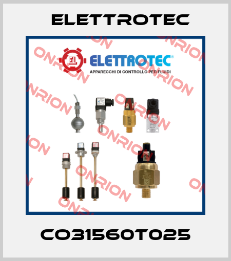 CO31560T025 Elettrotec