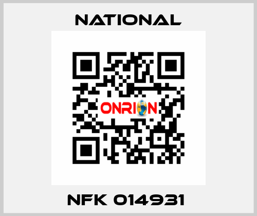 NFK 014931  National