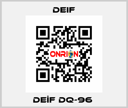 DEİF DQ-96  Deif