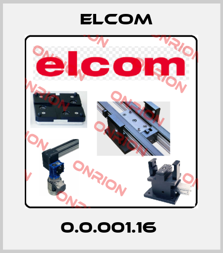 0.0.001.16  Elcom