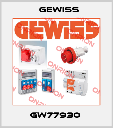 GW77930  Gewiss