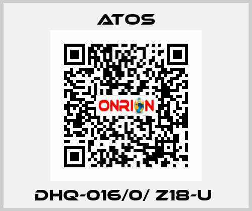 DHQ-016/0/ Z18-U  Atos