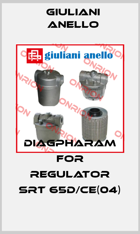 Diagpharam for regulator SRT 65D/CE(04) Giuliani Anello