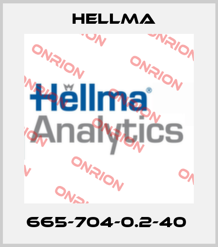 665-704-0.2-40  Hellma