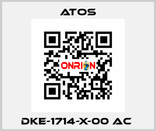 DKE-1714-X-00 AC  Atos