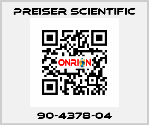 90-4378-04 Preiser Scientific