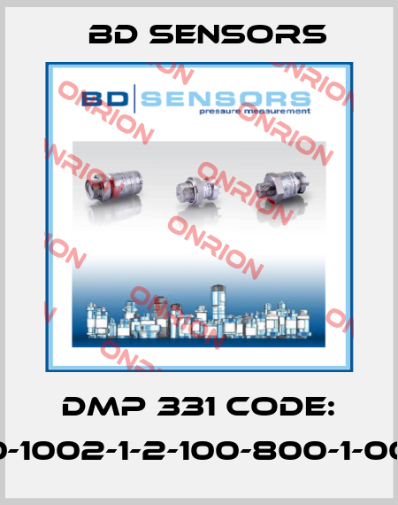 DMP 331 CODE: 110-1002-1-2-100-800-1-000 Bd Sensors