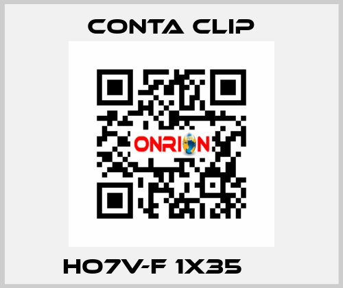 HO7V-F 1X35      Conta Clip