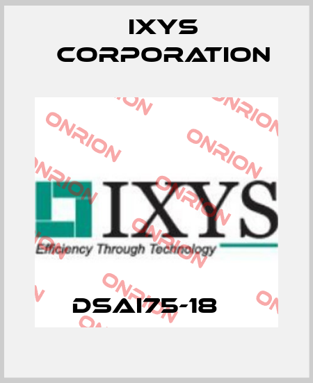 DSAI75-18В  Ixys Corporation