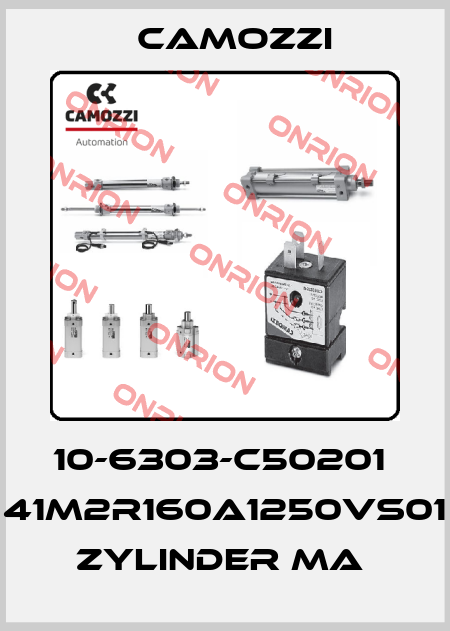 10-6303-C50201  41M2R160A1250VS01  ZYLINDER MA  Camozzi