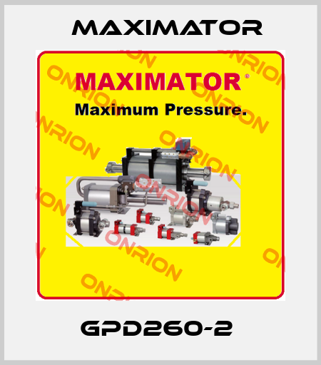 GPD260-2  Maximator