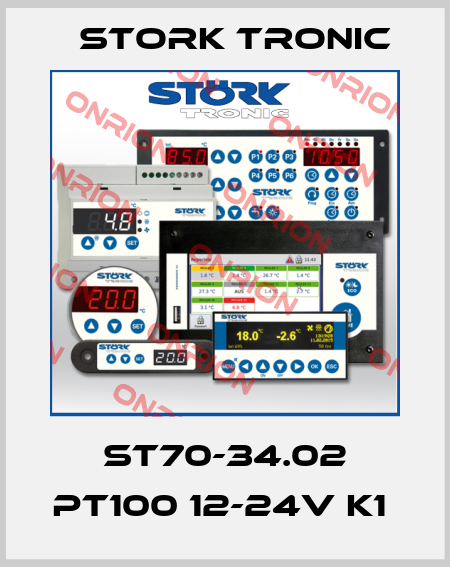 ST70-34.02 PT100 12-24V K1  Stork tronic