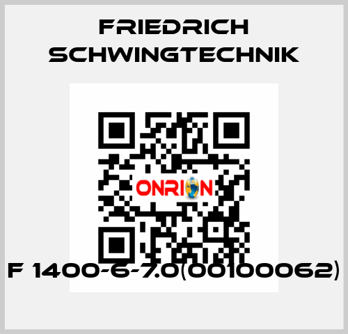 F 1400-6-7.0(00100062) Friedrich Schwingtechnik