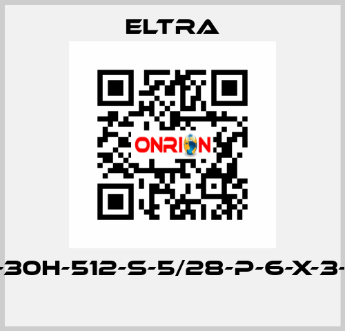 ER-30H-512-S-5/28-P-6-X-3-PR  Eltra