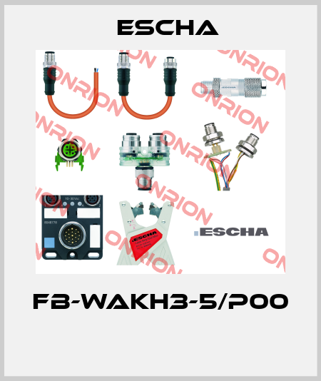 FB-WAKH3-5/P00  Escha