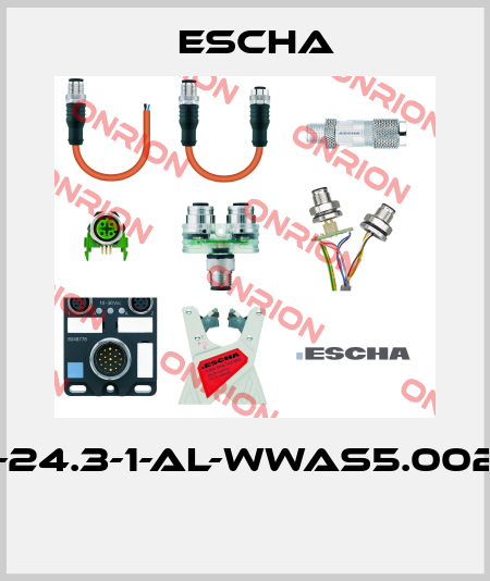 VB21-24.3-1-AL-WWAS5.002/P00  Escha
