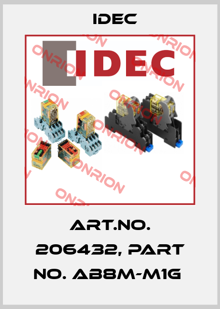 Art.No. 206432, Part No. AB8M-M1G  Idec