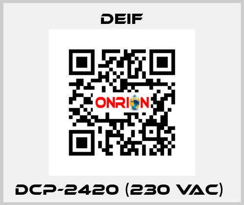 DCP-2420 (230 VAC)  Deif