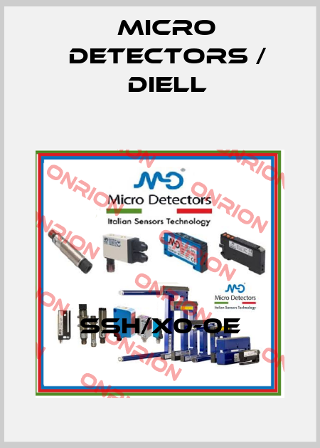 SSH/X0-0E Micro Detectors / Diell